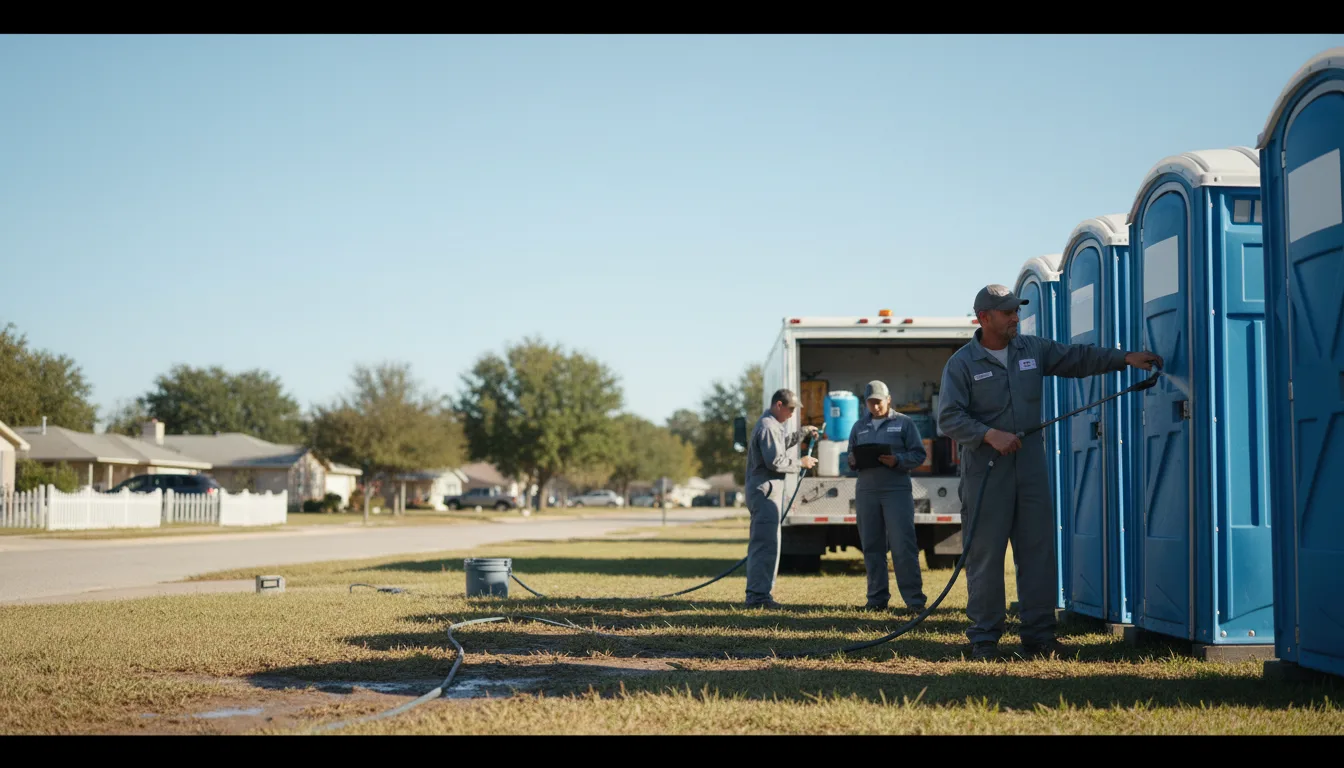 Long-Term Portable Toilet Rental in Satin, TX near me